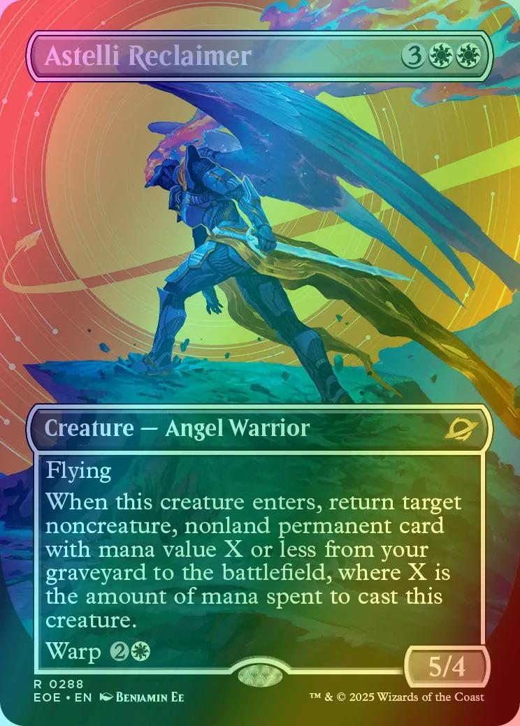 Astelli Reclaimer [288] [Borderless] [Triumphant] [Edge of Eternities] [Foil]