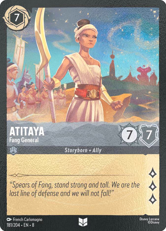 Atitaya - Fang General - 181/204 [Reign of Jafar] [Cold Foil]