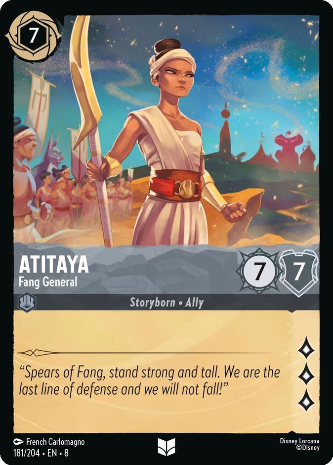 Atitaya - Fang General - 181/204 [Reign of Jafar] [Non-Foil]
