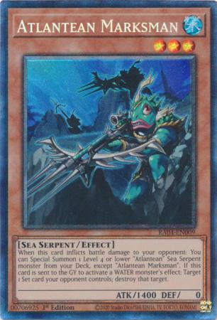 Atlantean Marksman - RA04-EN009 - Collector's Rare - 1st Edition