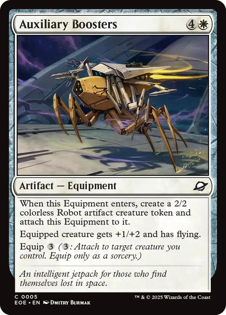 Auxiliary Boosters [5] [Edge of Eternities] [Non-Foil]
