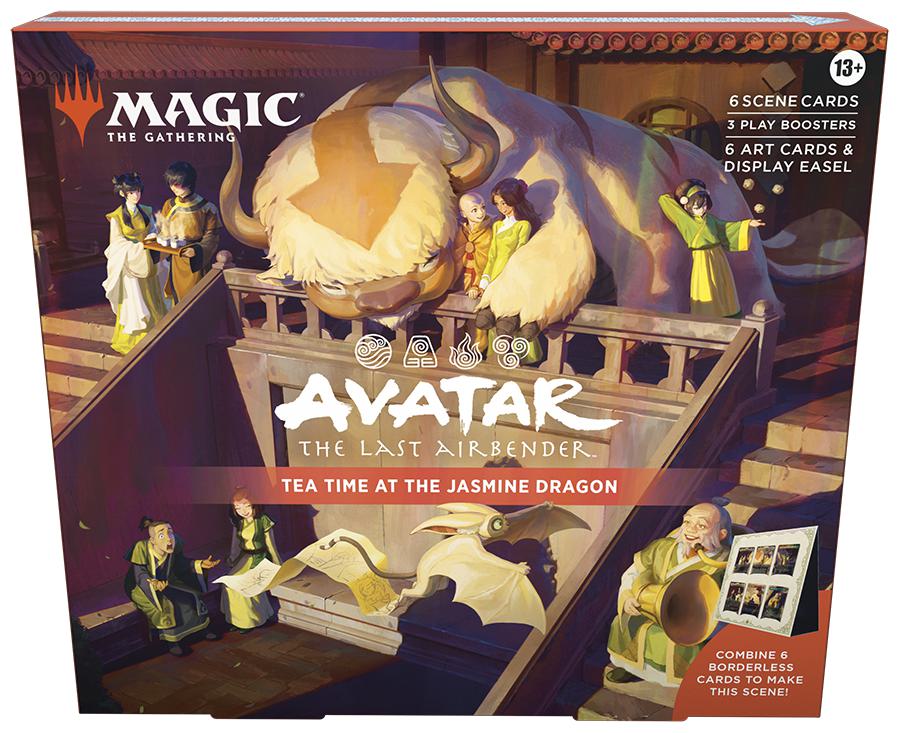 Avatar: The Last Airbender - Scene Box - Tea Time at the Jasmine Dragon