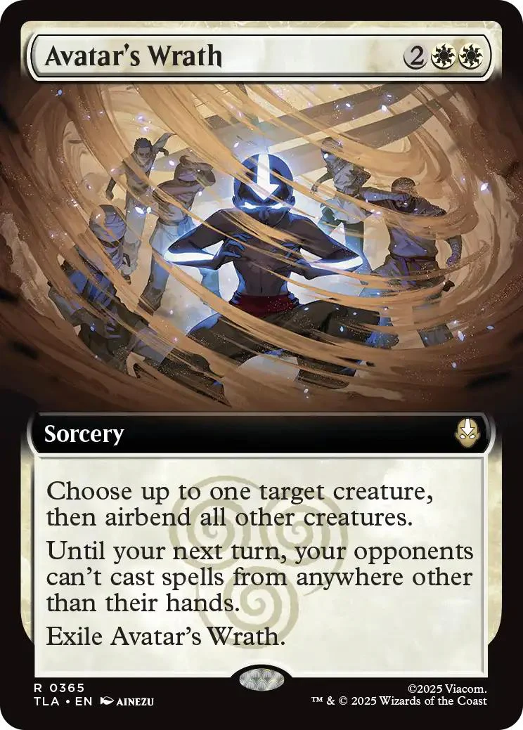 Avatar's Wrath [365] [Extended Art] [Avatar: The Last Airbender] [Non-Foil]