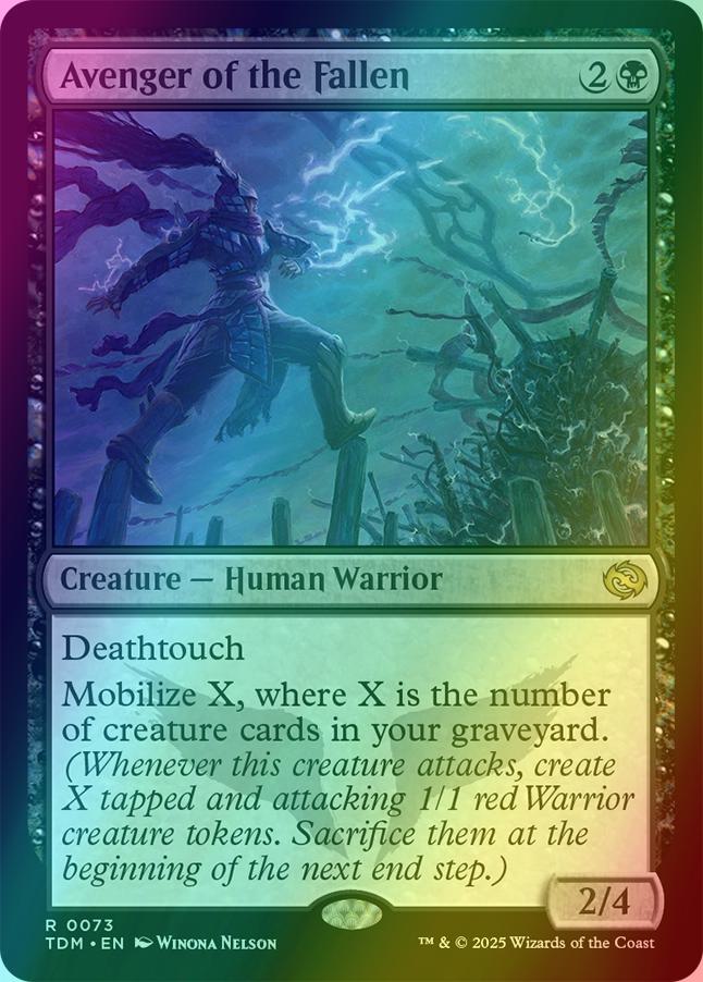 Avenger of the Fallen [73] [Tarkir: Dragonstorm] [Foil]