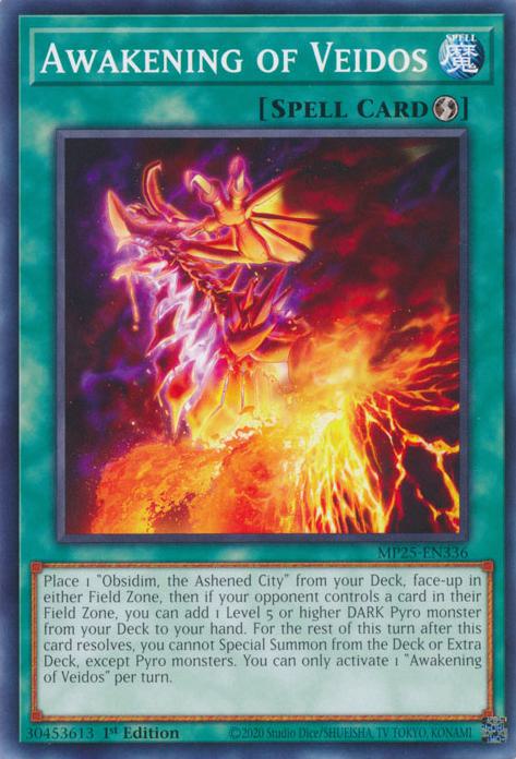 Awakening of Veidos - MP25-EN336 - Common - 1st Edition