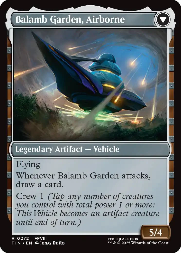 Balamb Garden, SeeD Academy // Balamb Garden, Airborne [272] [FINAL FANTASY] [Non-Foil] - Image 2