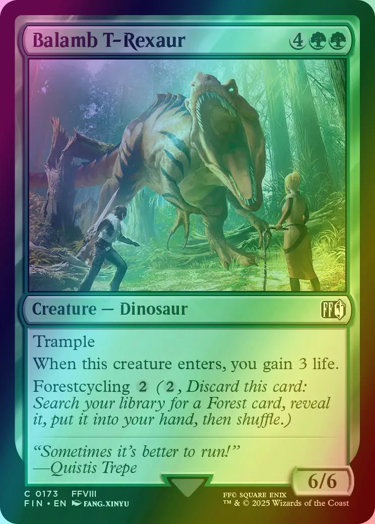 Balamb T-Rexaur [173] [FINAL FANTASY] [Foil]