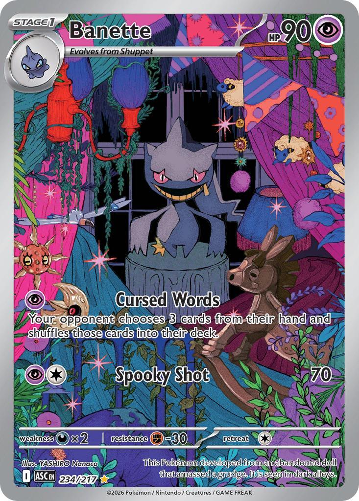 Banette - 234/217 - Illustration Rare [me025-234] [Ultra]