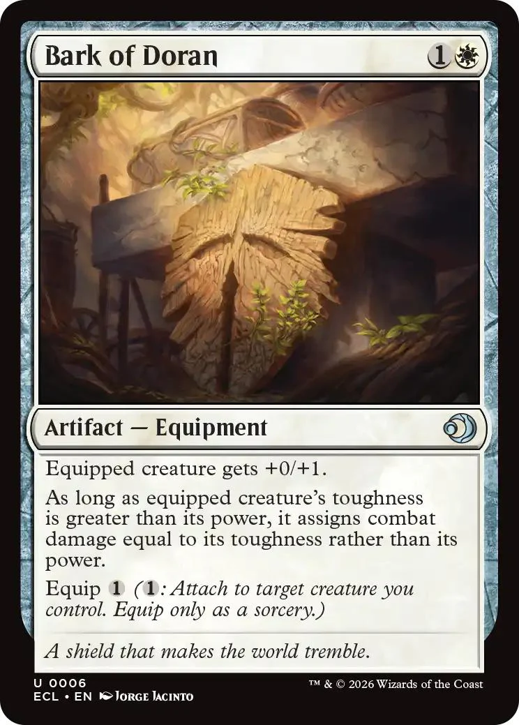 Bark of Doran [6] [Lorwyn Eclipsed] [Non-Foil]