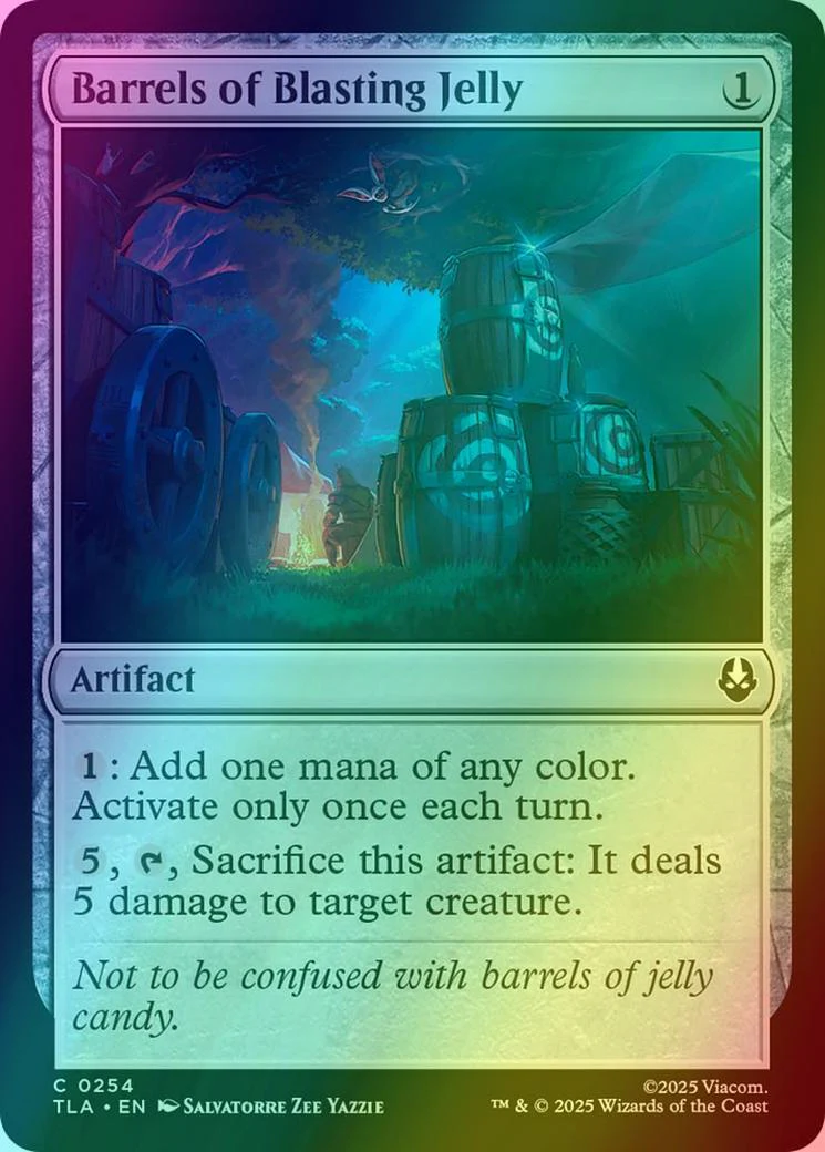 Barrels of Blasting Jelly [254] [Avatar: The Last Airbender] [Foil]