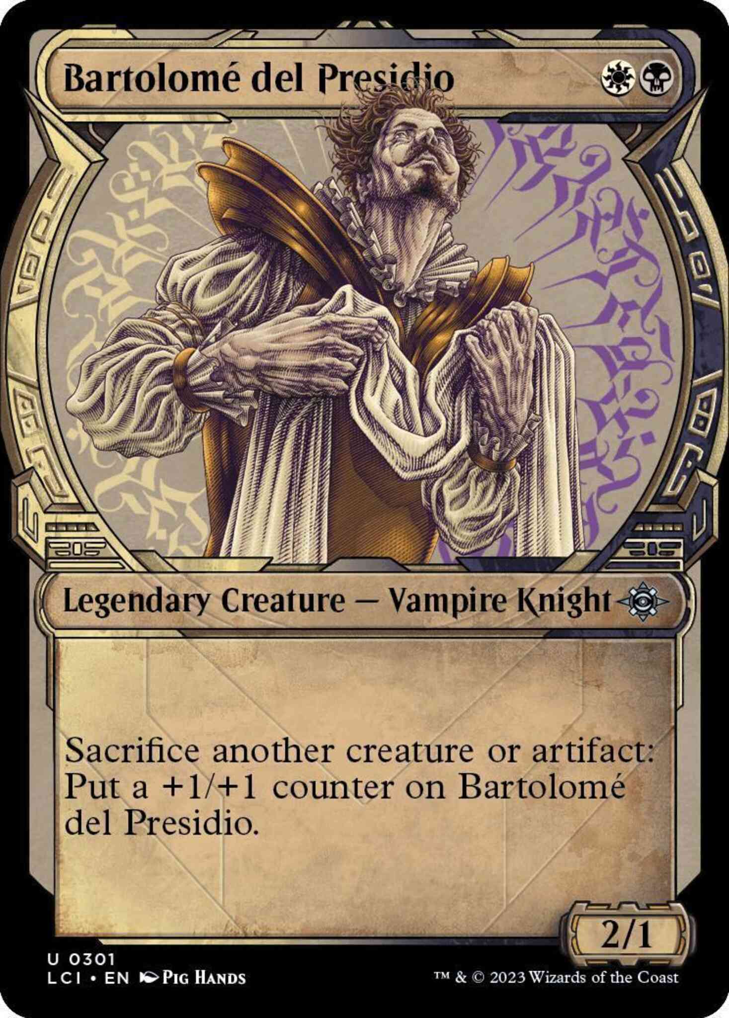Bartolomé del Presidio [301] [Legends of Ixalan Showcase] [The Lost Caverns of Ixalan] [Non-Foil]