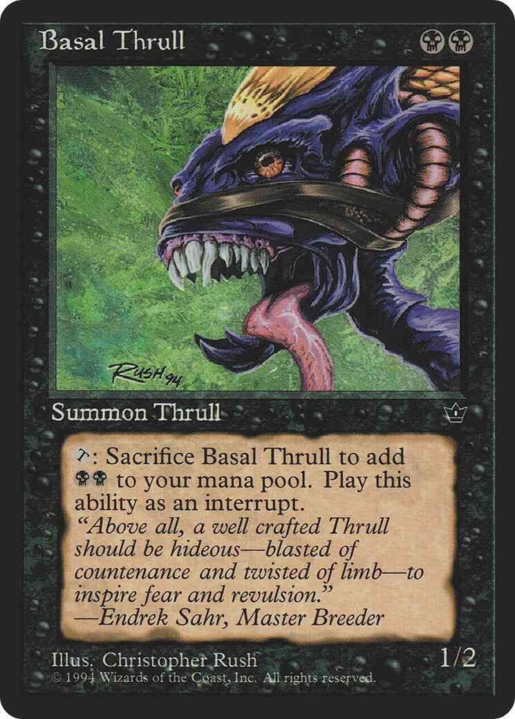 Basal Thrull [Christopher Rush] [34d] [Fallen Empires] [Non-Foil]
