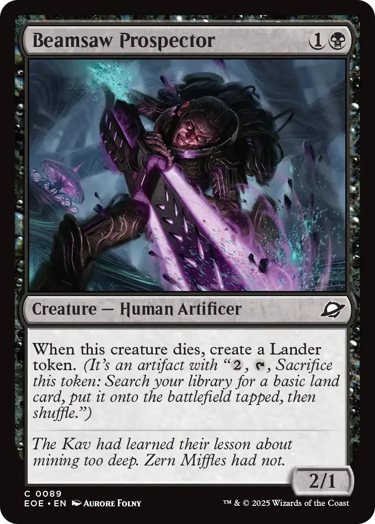 Beamsaw Prospector [89] [Edge of Eternities] [Non-Foil]