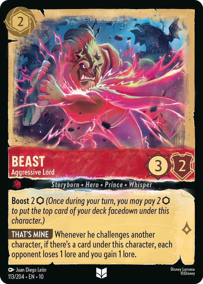 Beast - Aggressive Lord - 113/204 [Whispers in the Well] [Non-Foil]