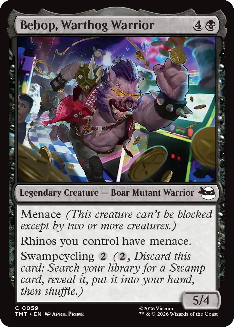 Bebop, Warthog Warrior [59] [Teenage Mutant Ninja Turtles] [Non-Foil]
