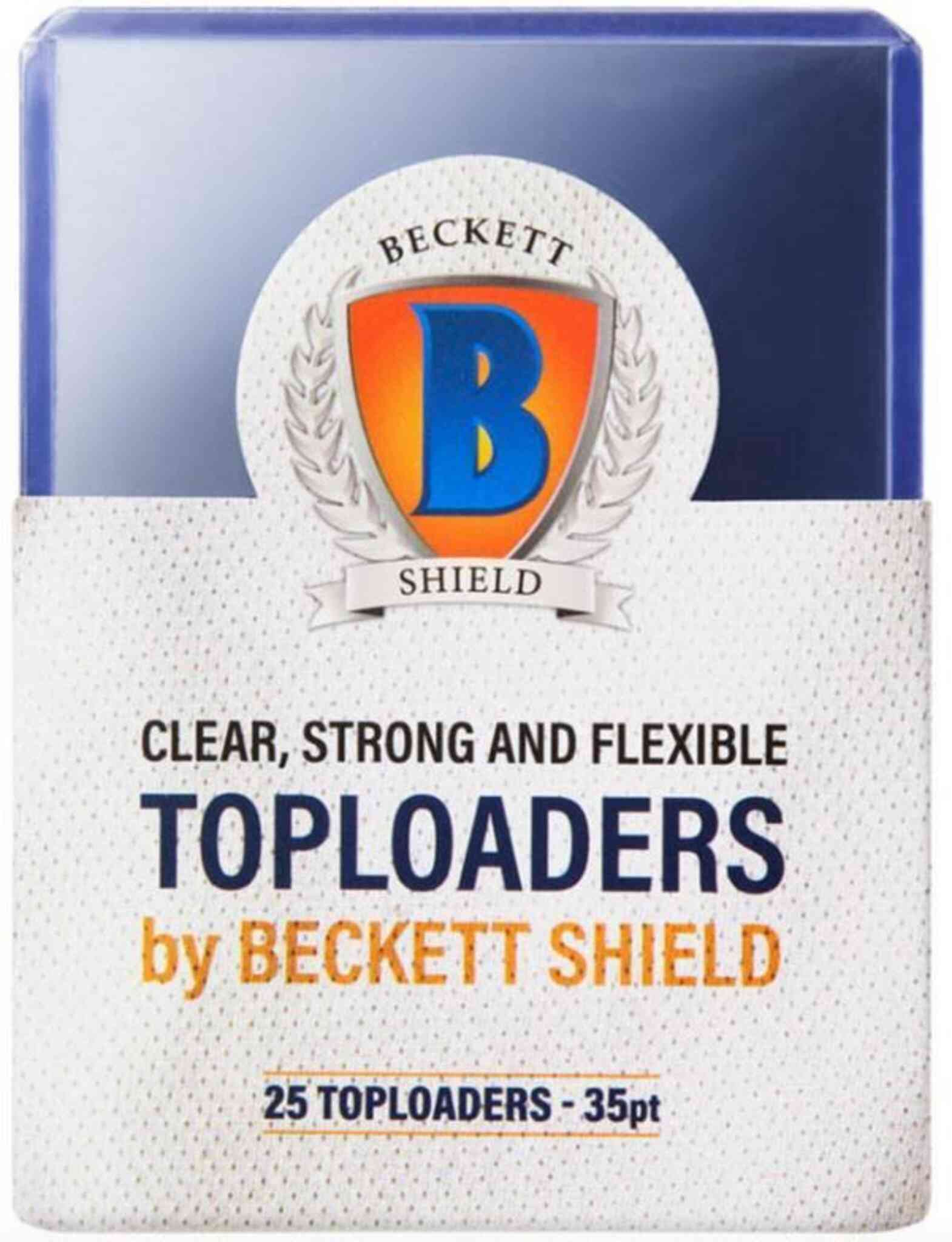Beckett Shield Toploaders - 35pt - 25ct