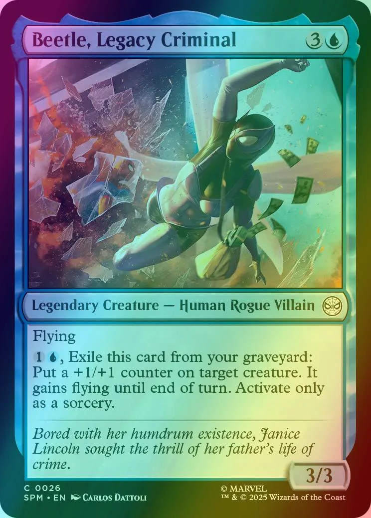 Beetle, Legacy Criminal [26] [Marvel's Spider-Man] [Foil]