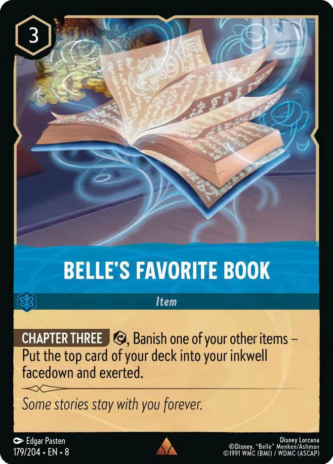 Belle's Favorite Book - 179/204 [Reign of Jafar] [Non-Foil]