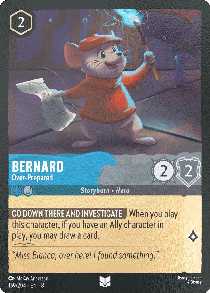 Bernard - Over Prepared - 169/204 [Reign of Jafar] [Cold Foil]