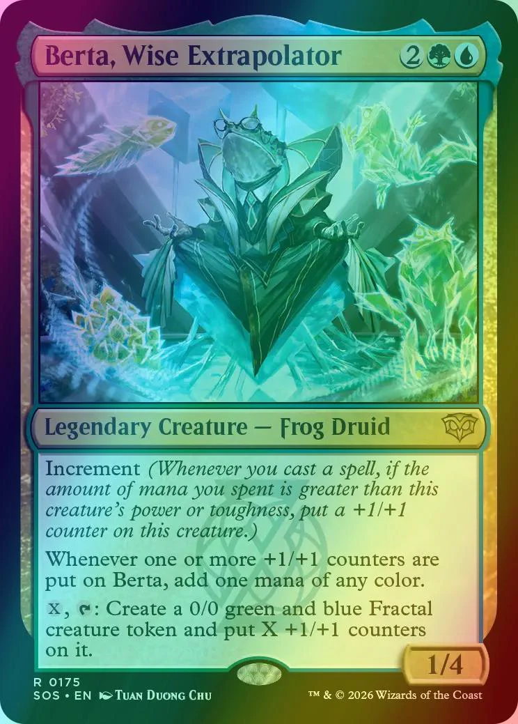 Berta, Wise Extrapolator [175] [Secrets of Strixhaven] [Foil]