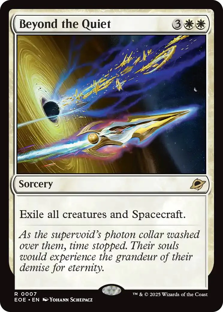Beyond the Quiet [7] [Edge of Eternities] [Non-Foil]