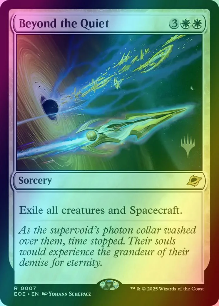 Beyond the Quiet [7p] [Promo Pack] [Edge of Eternities: Promos] [Foil]