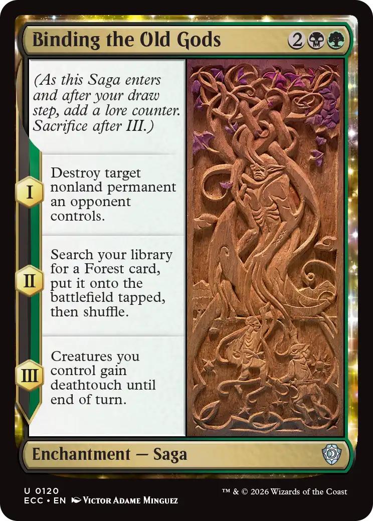 Binding the Old Gods [120] [Lorwyn Eclipsed: Commander] [Non-Foil]