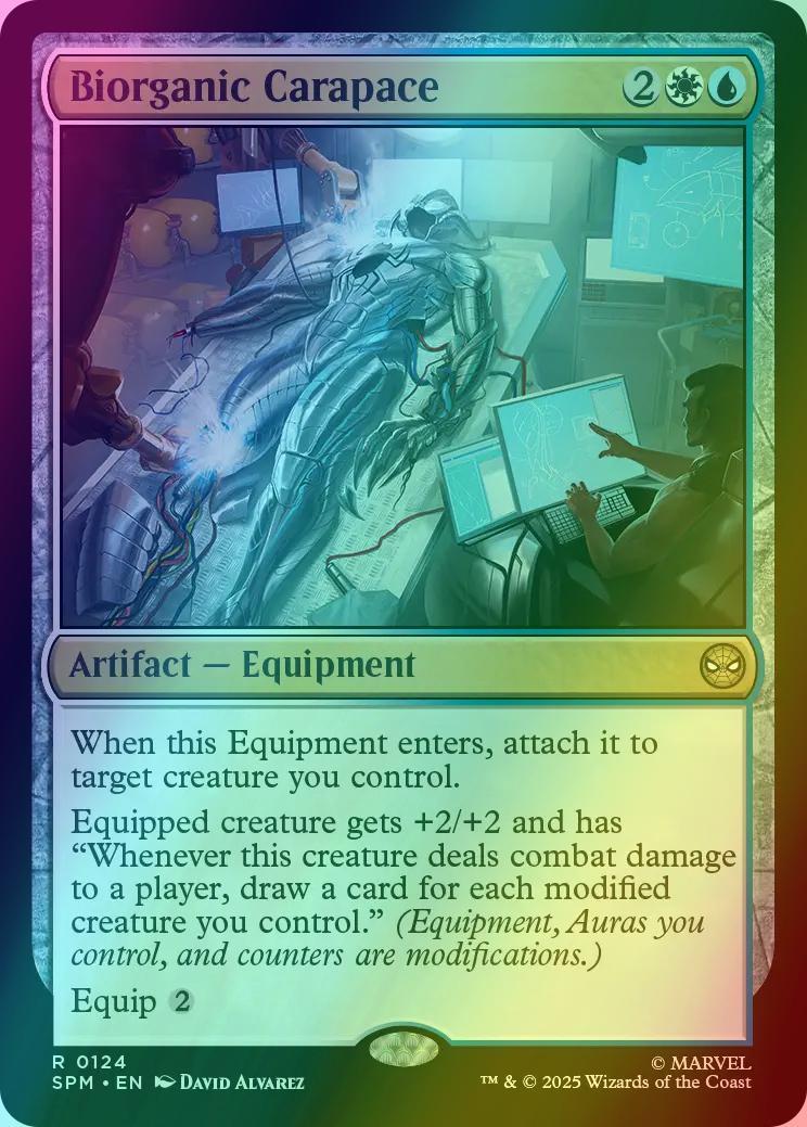 Biorganic Carapace [124] [Marvel's Spider-Man] [Foil]