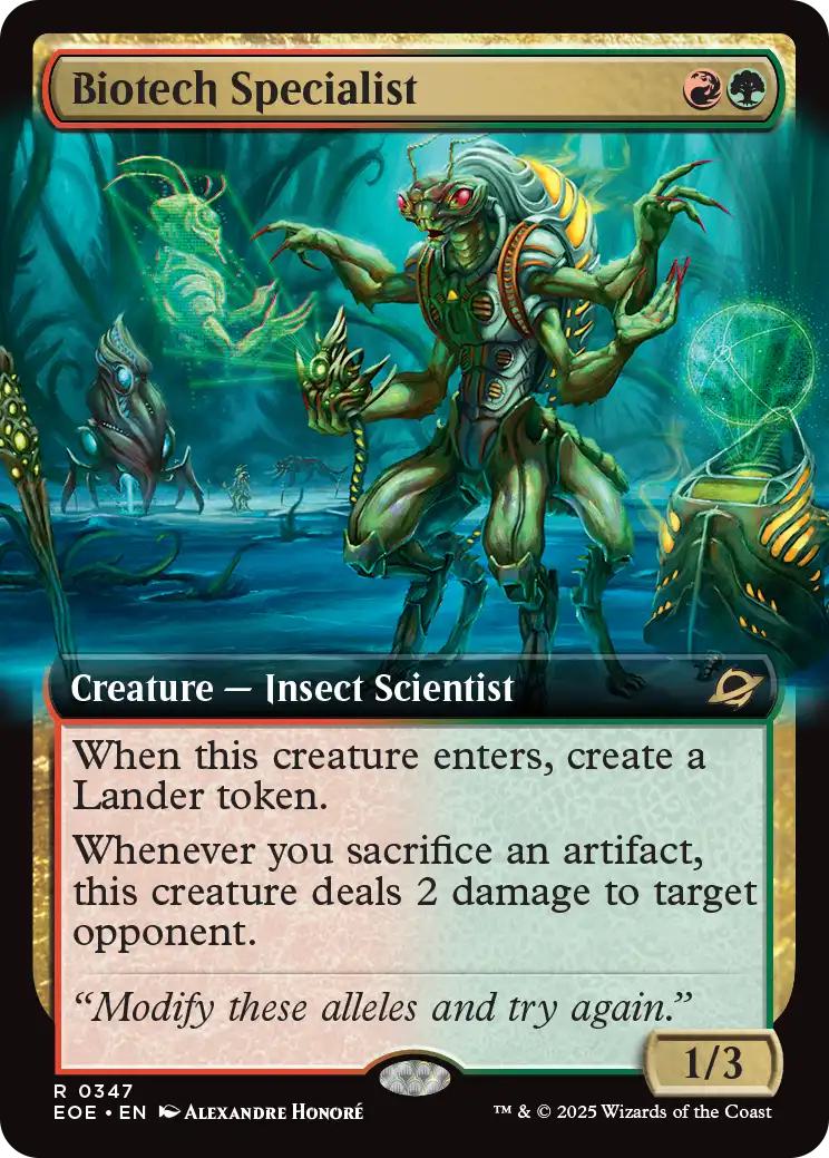 Biotech Specialist [347] [Extended Art] [Edge of Eternities] [Non-Foil]