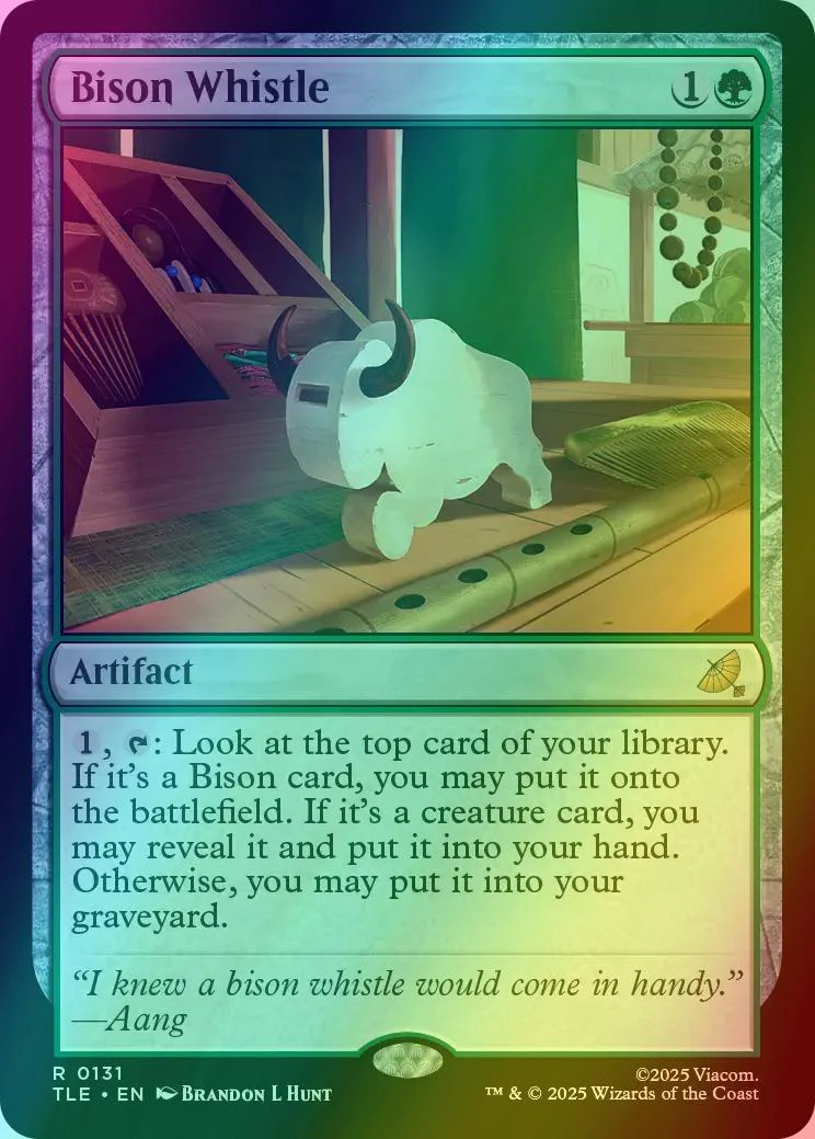 Bison Whistle [131] [Avatar: The Last Airbender Eternal] [Foil]
