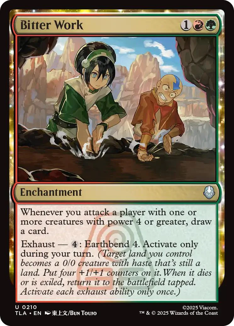 Bitter Work [210] [Avatar: The Last Airbender] [Non-Foil]