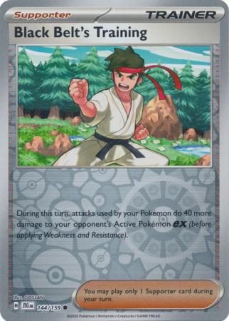 Black Belt's Training - 144/159 - Common [sv09-144] [Reverse Holo]