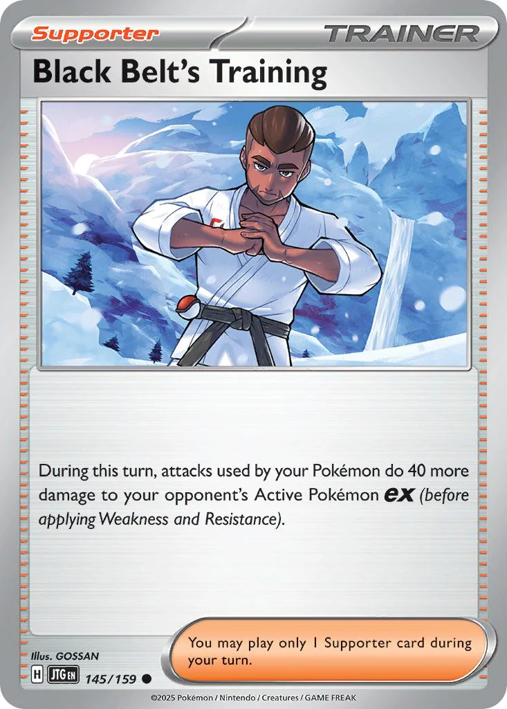 Black Belt's Training - 145/159 - Common [sv09-145] [Non-Holo]