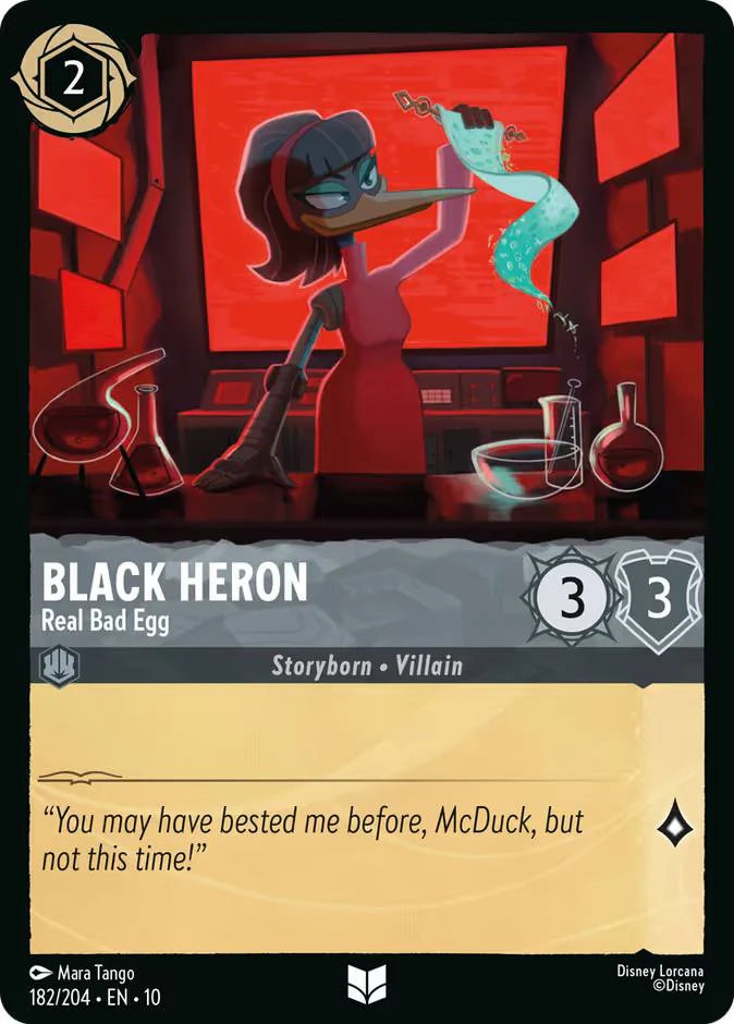 Black Heron - Real Bad Egg - 182/204 [Whispers in the Well] [Non-Foil]