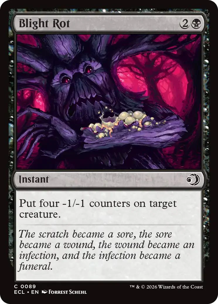 Blight Rot [89] [Lorwyn Eclipsed] [Non-Foil]