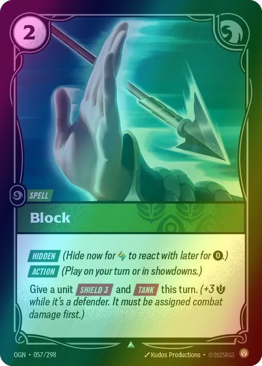 Block - 057/298 [Origins] [Foil]