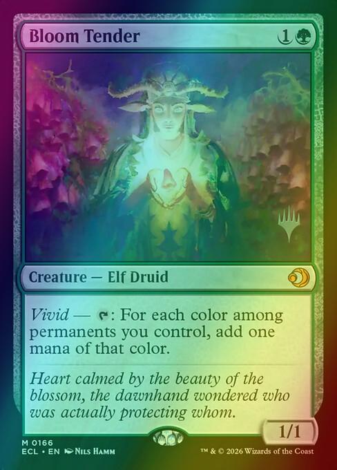 Bloom Tender [166p] [Promo Pack] [Lorwyn Eclipsed: Promos] [Foil]