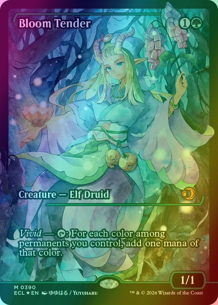 Bloom Tender [390] [Japan Showcase] [Lorwyn Eclipsed] [Foil]