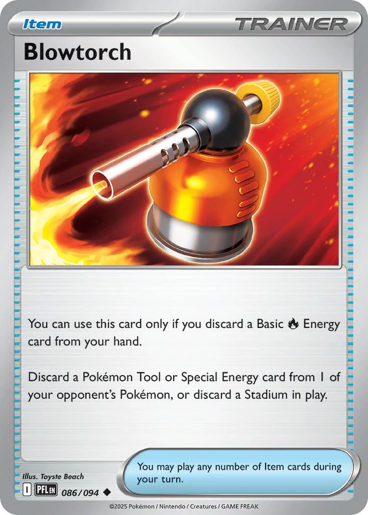 Blowtorch - 086/094 - Uncommon [me02-086] [Non-Holo]