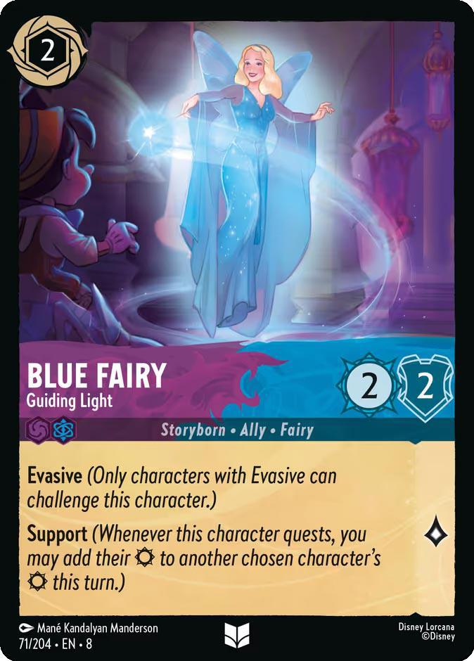 Blue Fairy - Guiding Light - 71/204 [Reign of Jafar] [Non-Foil]