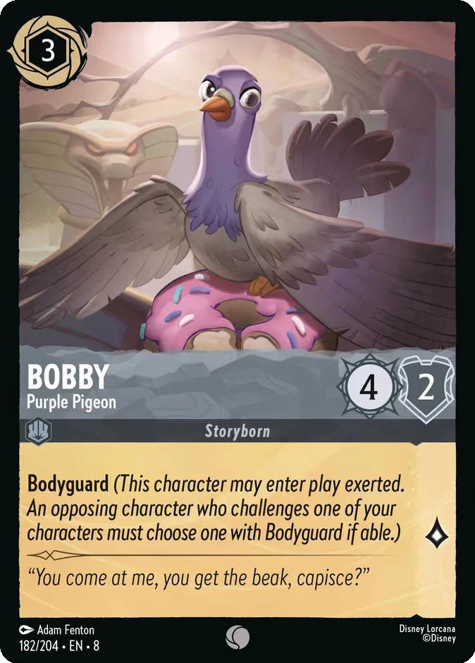 Bobby - Purple Pigeon - 182/204 [Reign of Jafar] [Non-Foil]