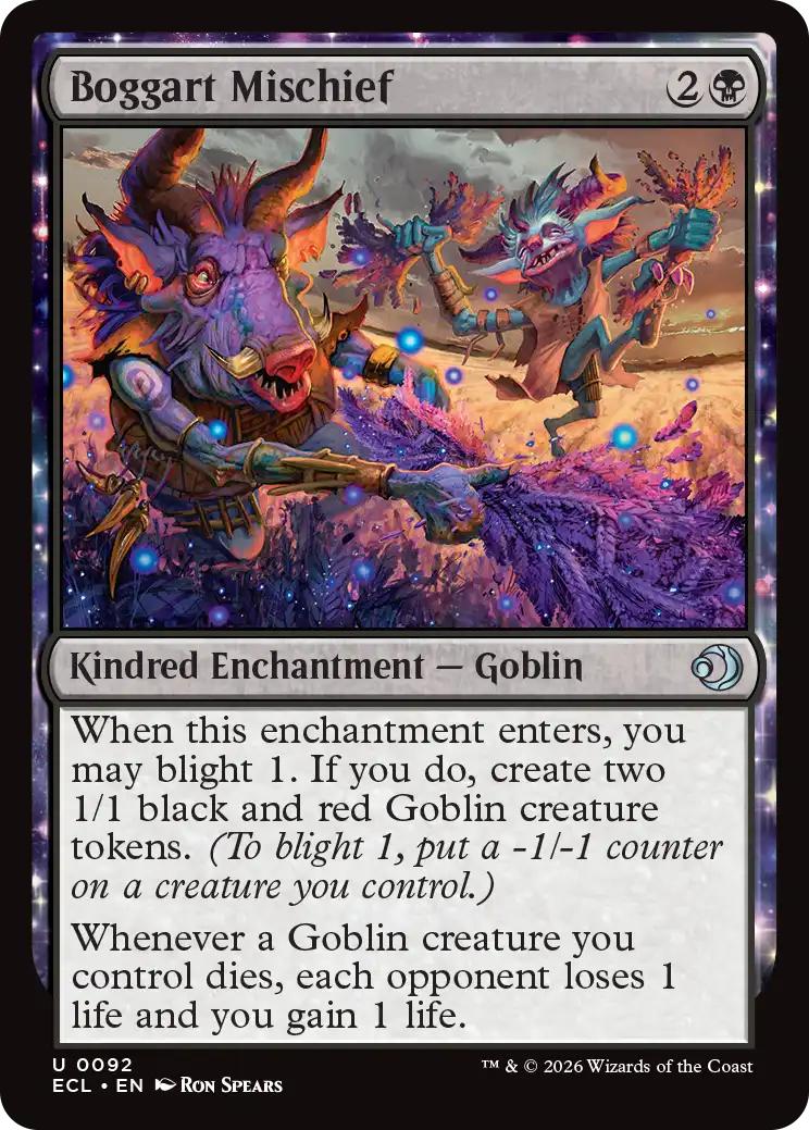 Boggart Mischief [92] [Lorwyn Eclipsed] [Non-Foil]