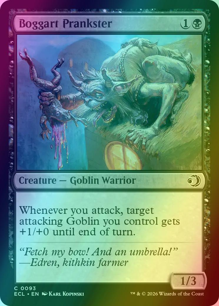 Boggart Prankster [93] [Lorwyn Eclipsed] [Foil]