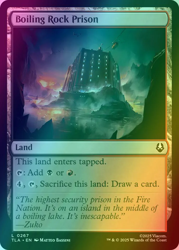 Boiling Rock Prison [267] [Avatar: The Last Airbender] [Foil]