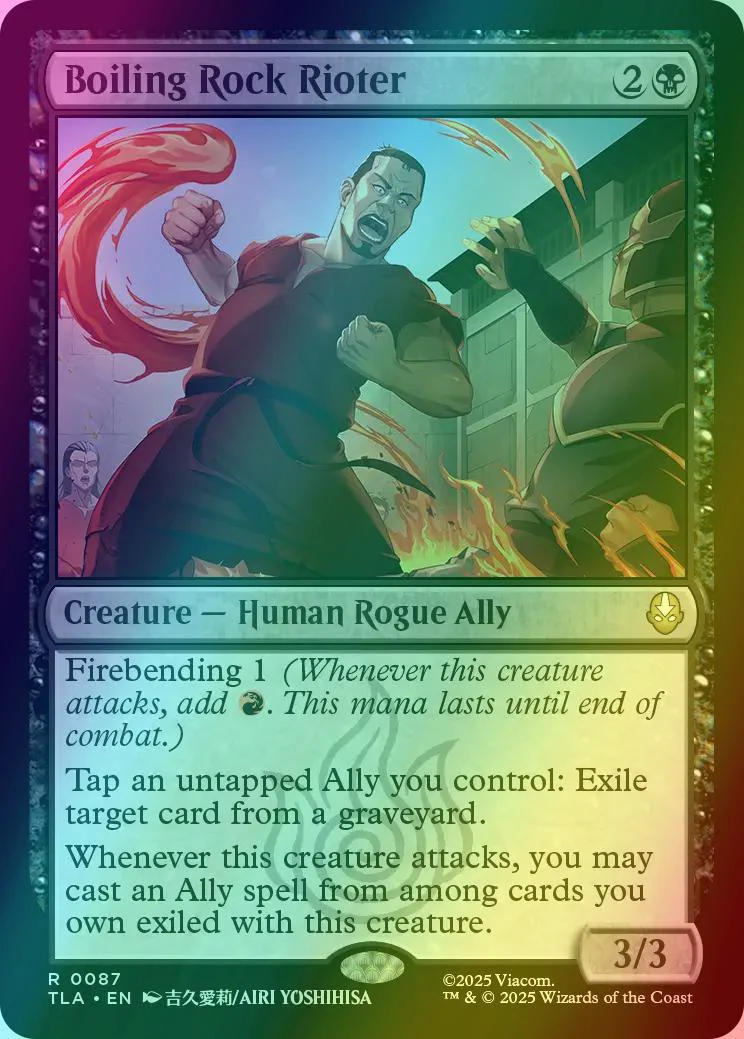 Boiling Rock Rioter [87] [Avatar: The Last Airbender] [Foil]