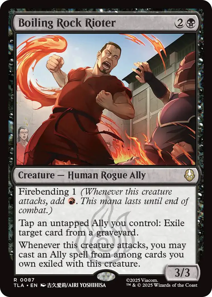 Boiling Rock Rioter [87] [Avatar: The Last Airbender] [Non-Foil]