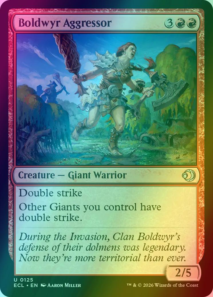Boldwyr Aggressor [125] [Lorwyn Eclipsed] [Foil]