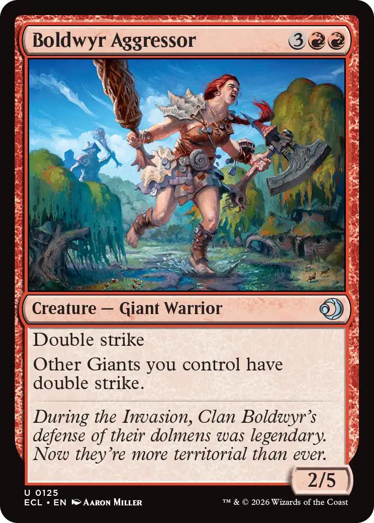 Boldwyr Aggressor [125] [Lorwyn Eclipsed] [Non-Foil]
