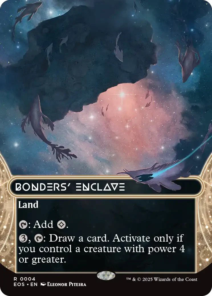 Bonders' Enclave [4] [Borderless] [Edge of Eternities: Stellar Sights] [Non-Foil]