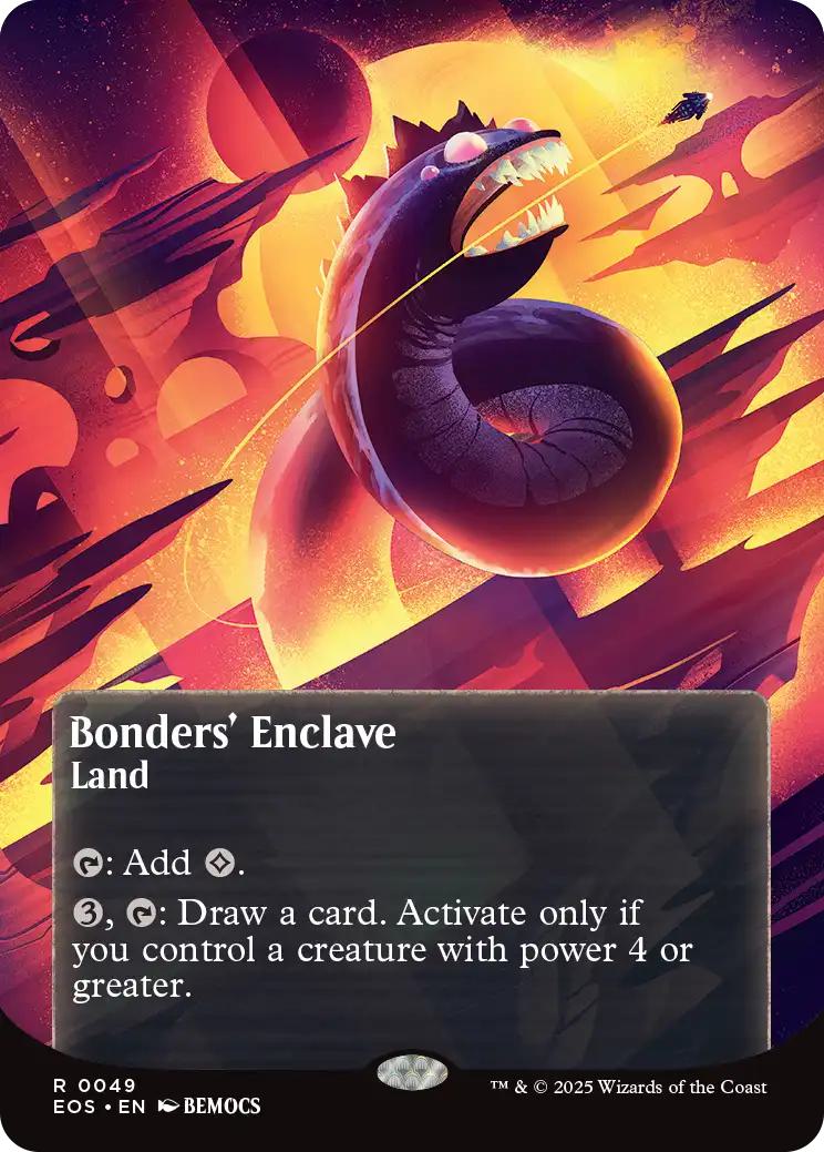 Bonders' Enclave [49] [Borderless] [Poster] [Edge of Eternities: Stellar Sights] [Non-Foil]